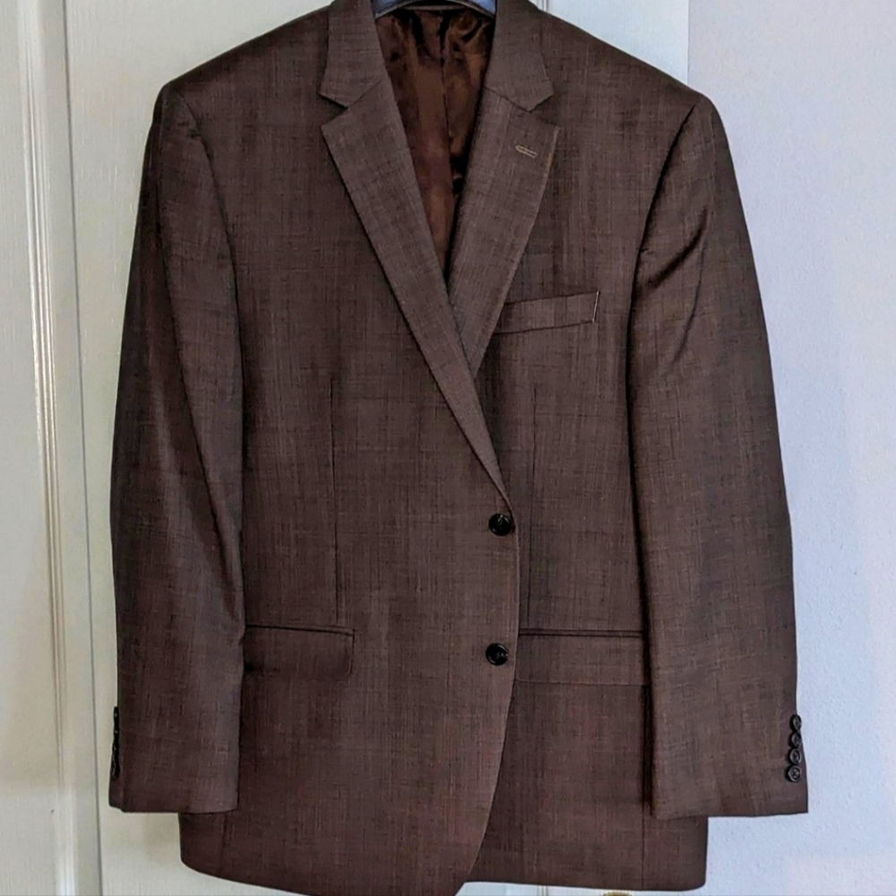 Chaps brown sportcoat, size 46L